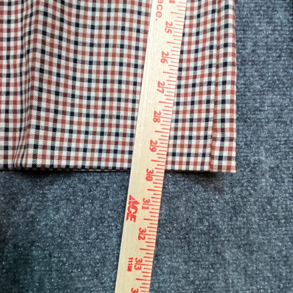 Boden Westbourne Women's US 14 Brown Plaid Wide Leg Pants‎ Trousers R0419 NWT - Picture 8 of 13